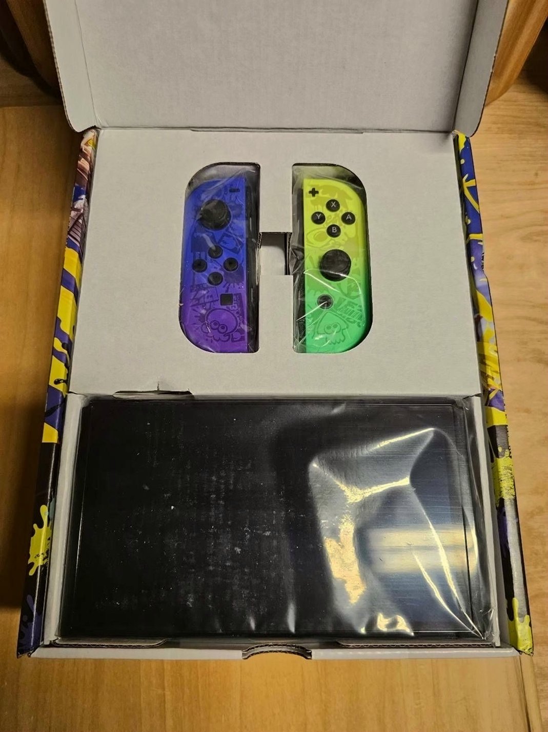 Nintendo Switch OLED Splatoon Edition 64GB JP Unlocked - Used image 3