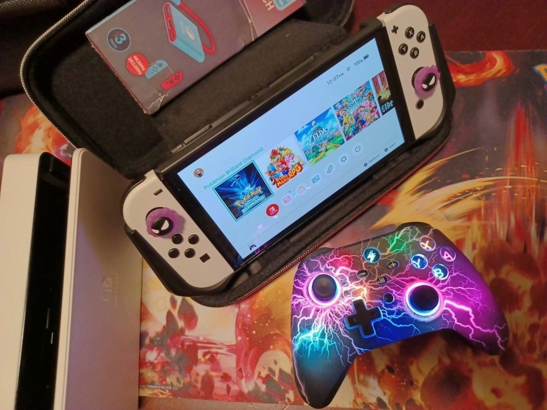 Nintendo Switch OLED 1B35 White Unlocked - Used