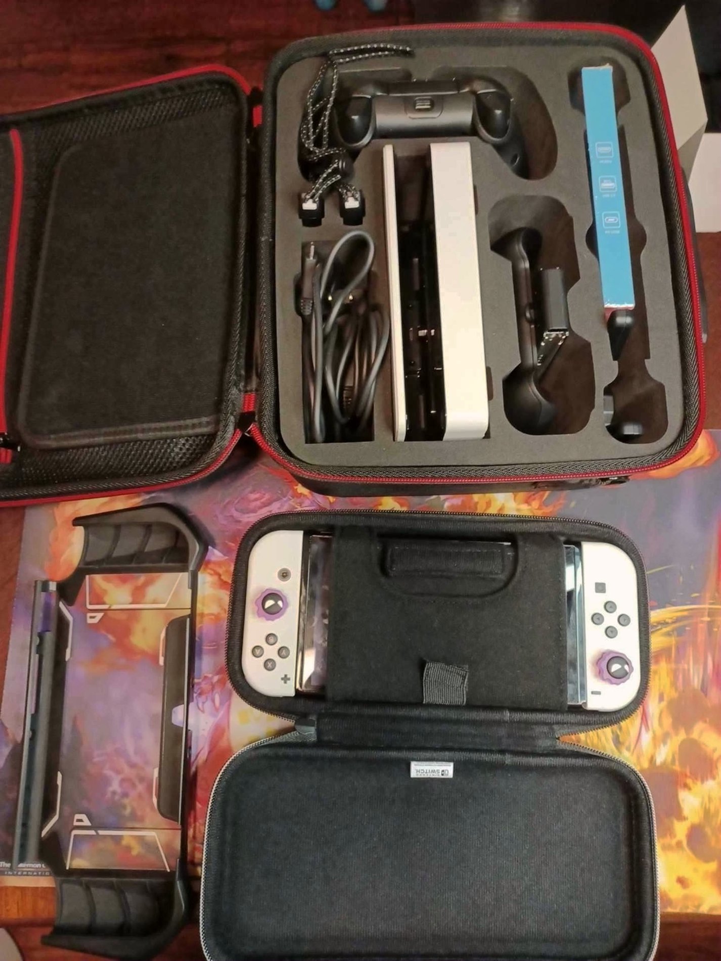 Nintendo Switch OLED 1B35 White Unlocked - Used image 2