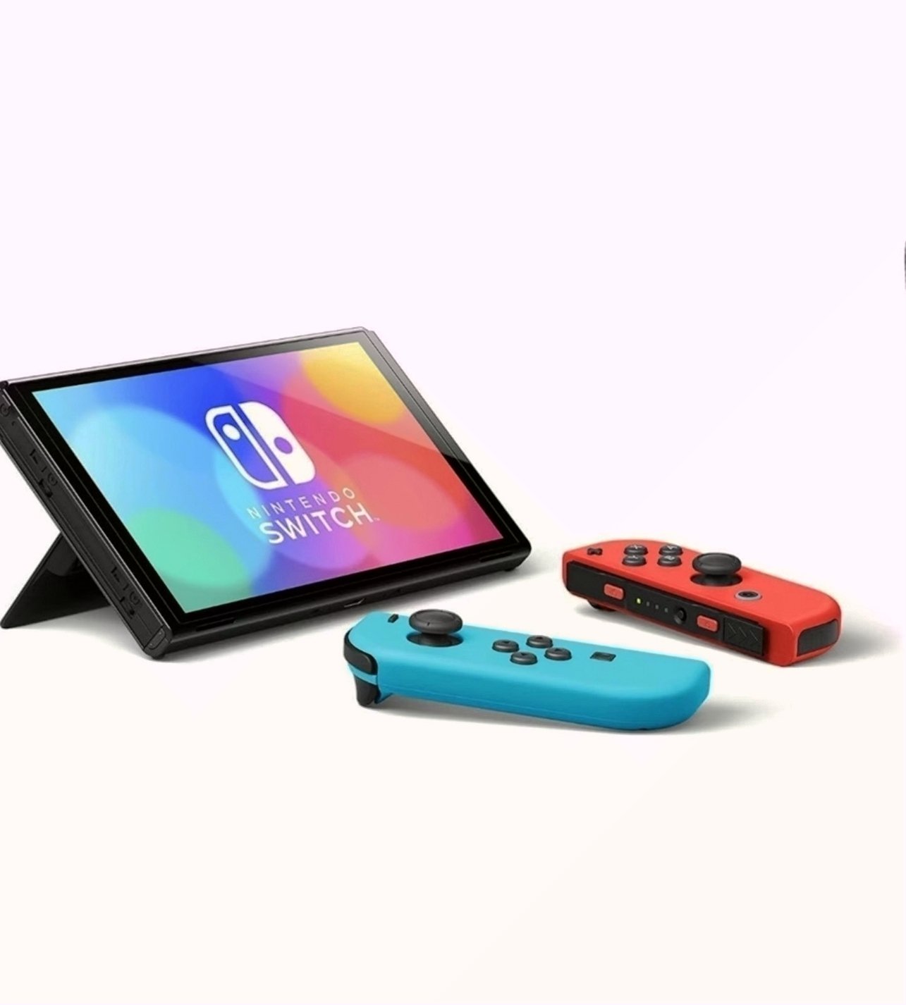 Nintendo Switch OLED Neon 64GB Neon Unlocked - Used image 4