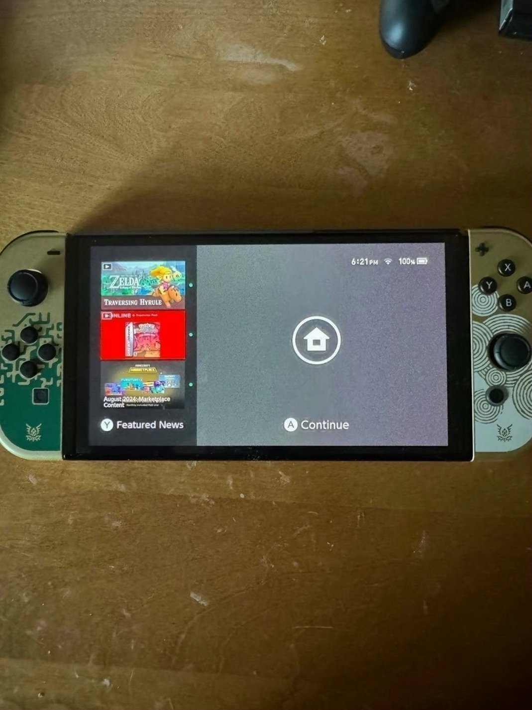 Nintendo Switch OLED Zelda Edition Unlocked - Used
