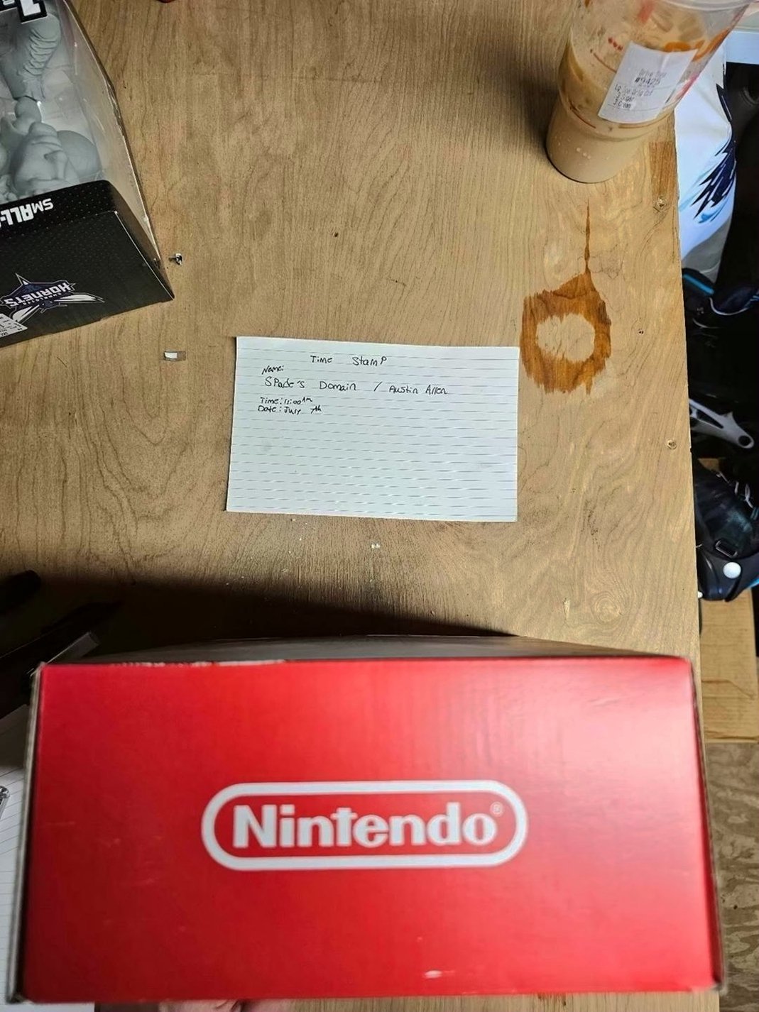 Nintendo Switch OLED Pokemon Scarlett & Violett Edition 6W61 - Used image 4