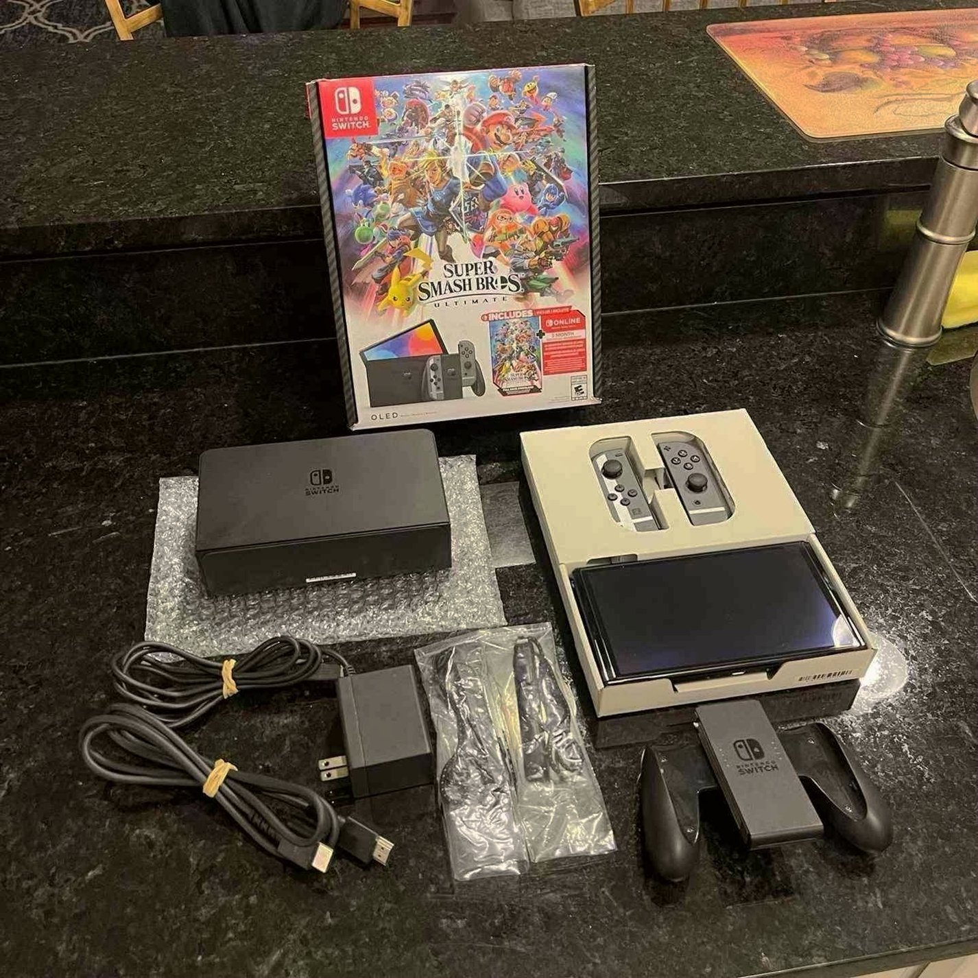 Nintendo Switch OLED Model 64GB Gray - Used