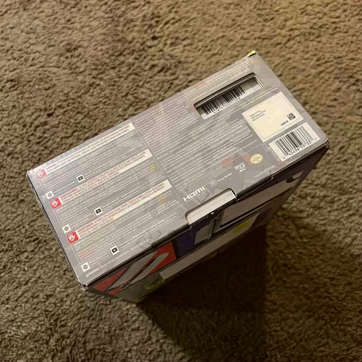 Nintendo Switch OLED Splatoon 3 Special Edition 64GB Multicolor Unlocked - Used image 5