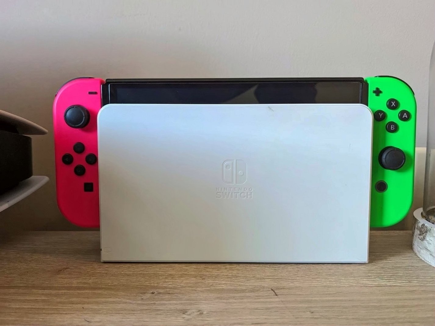 Nintendo Switch OLED 128GB with Satisfye Grip - Used