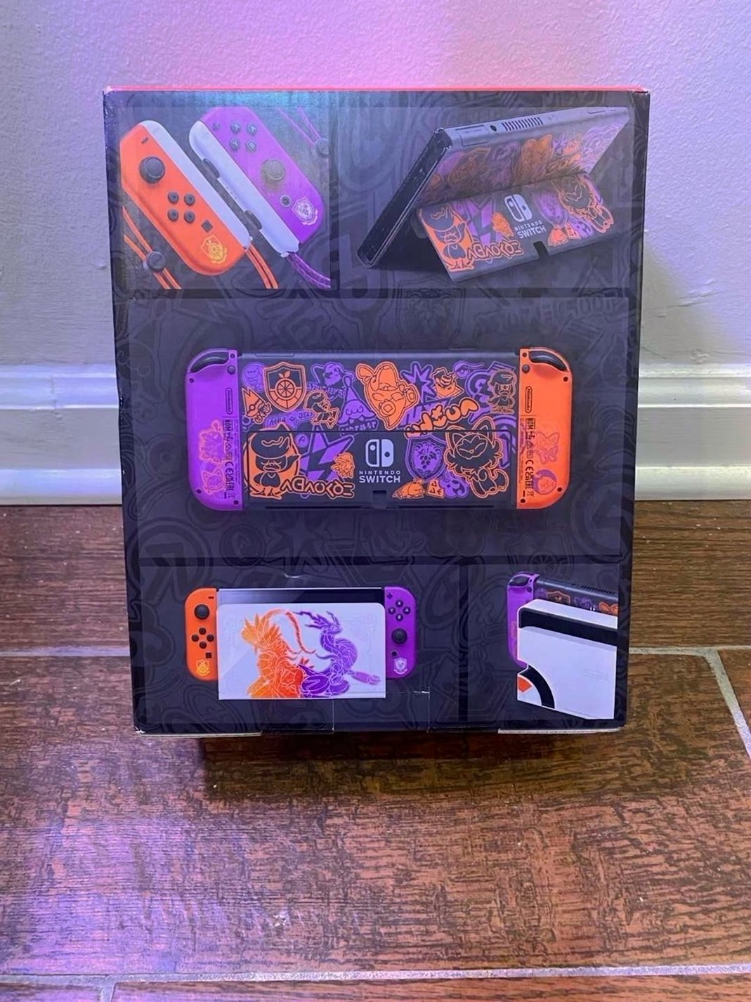 Nintendo Pokemon Scarlet and Violet Edition OLED Unlocked - Used image 2