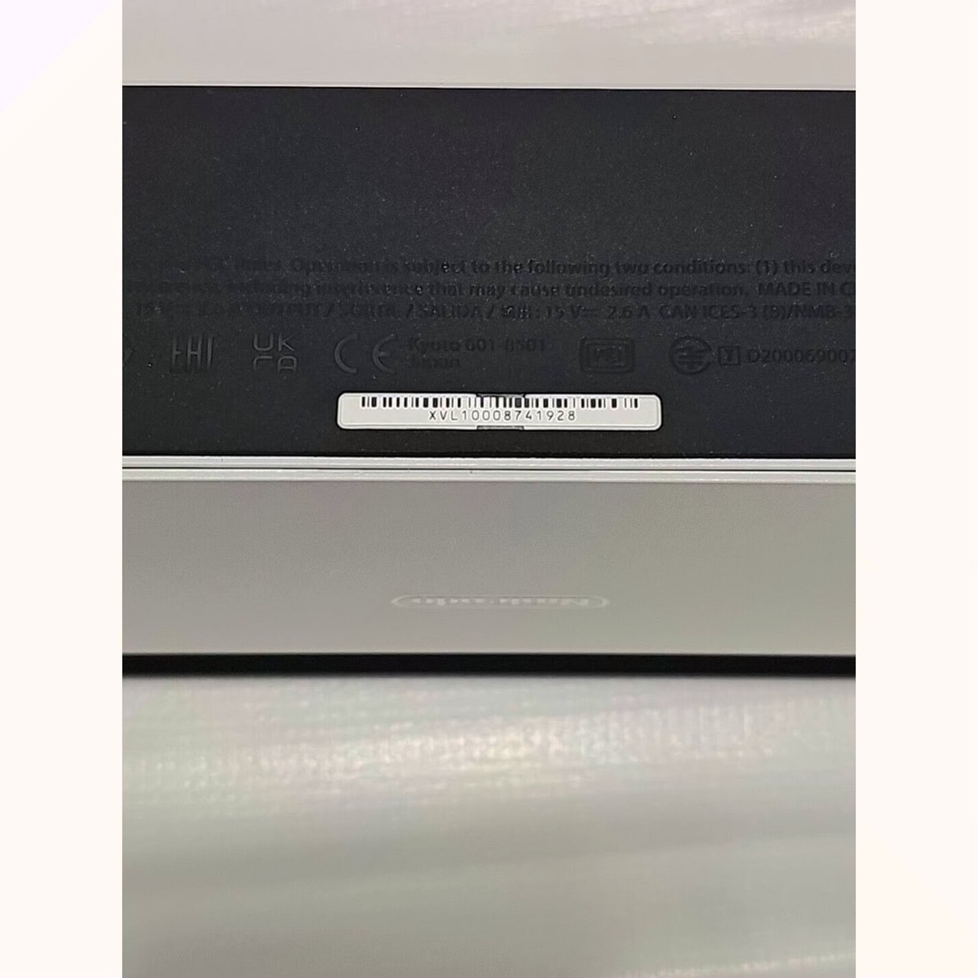 Nintendo Switch OLED Model HEG-001 64GB White Used image 3