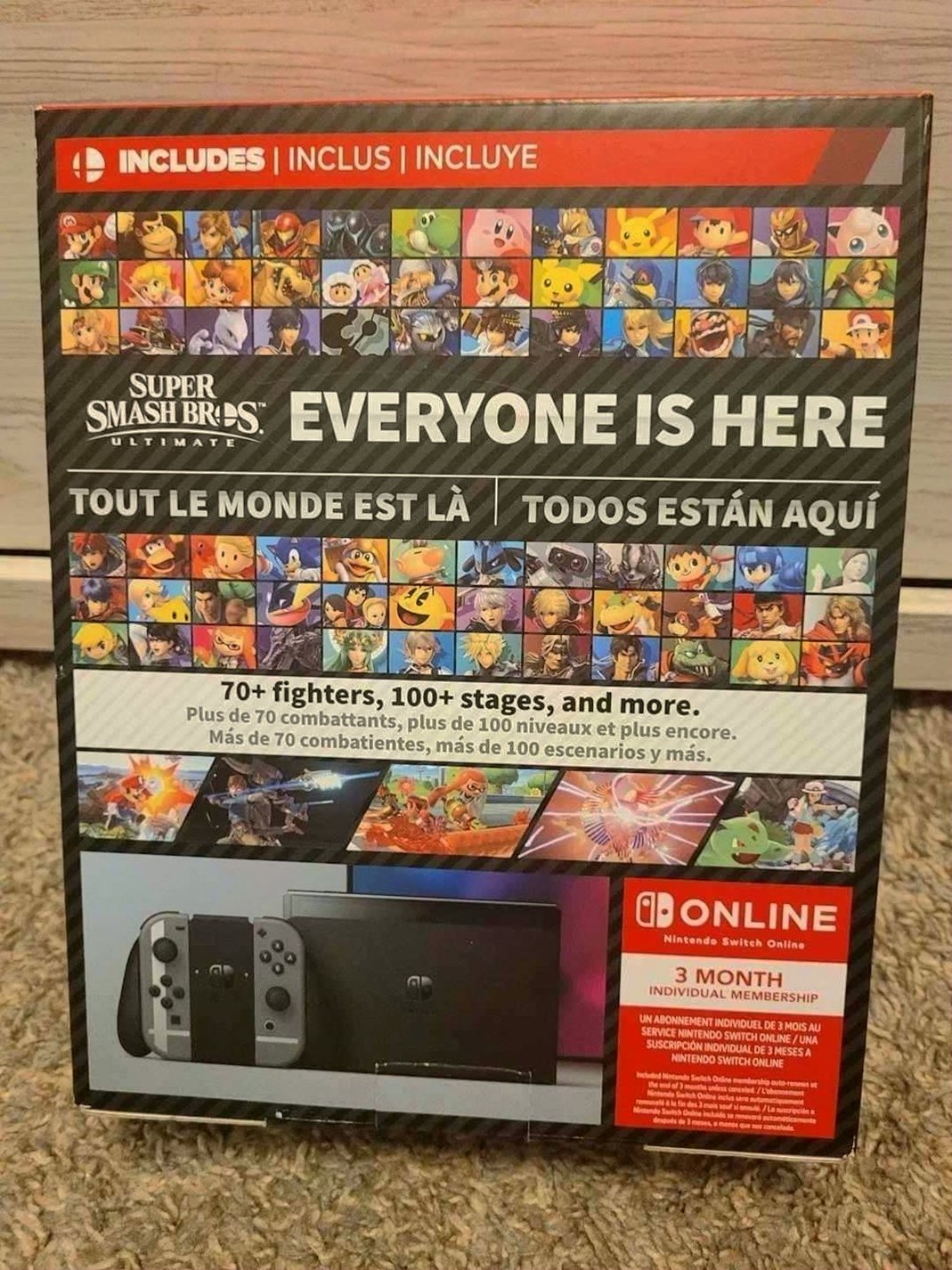 Nintendo Switch OLED Super Smash Bros Edition Bundle - Used image 4