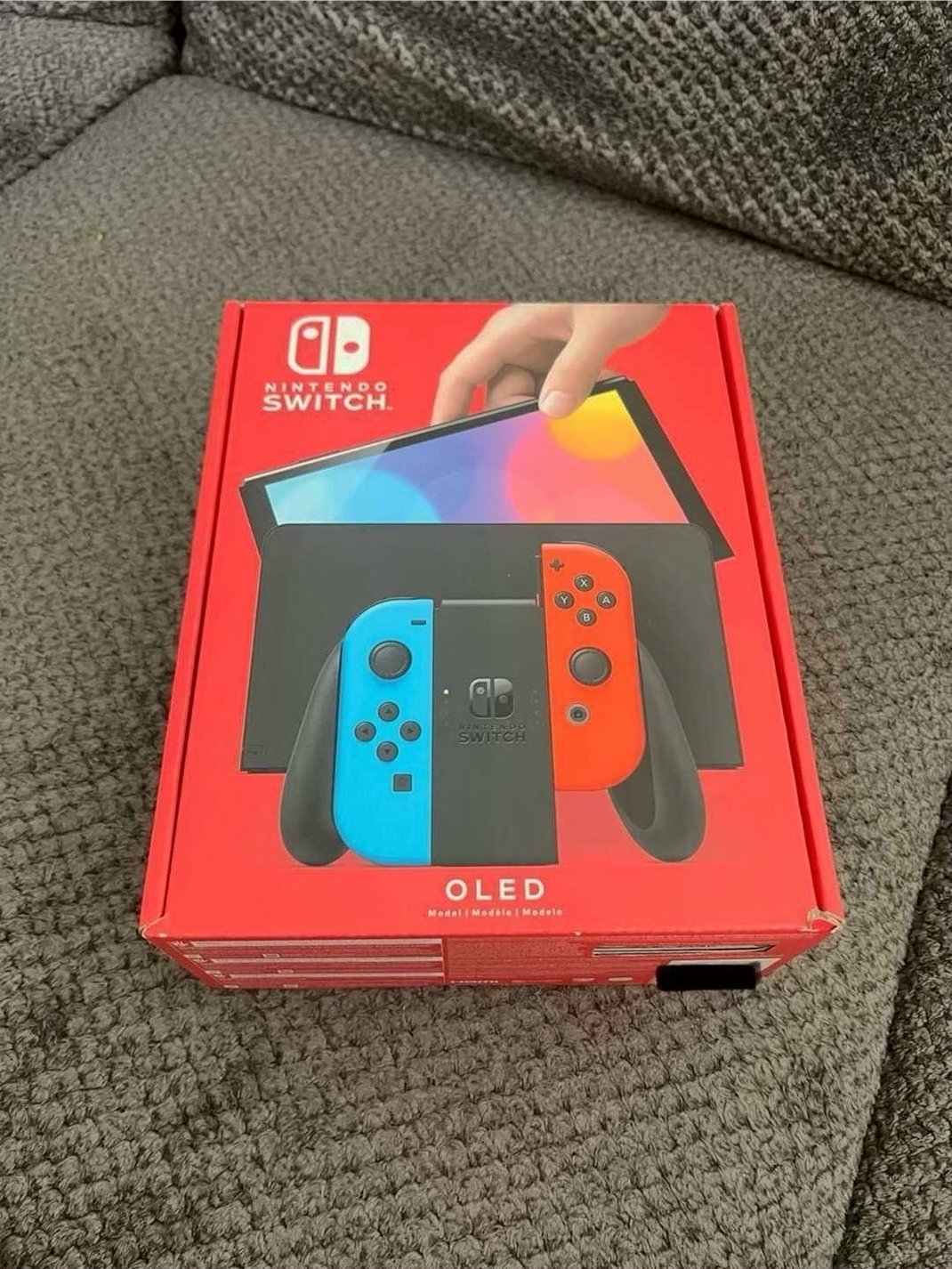 Nintendo Switch OLED 5H23 Red and Blue - Used