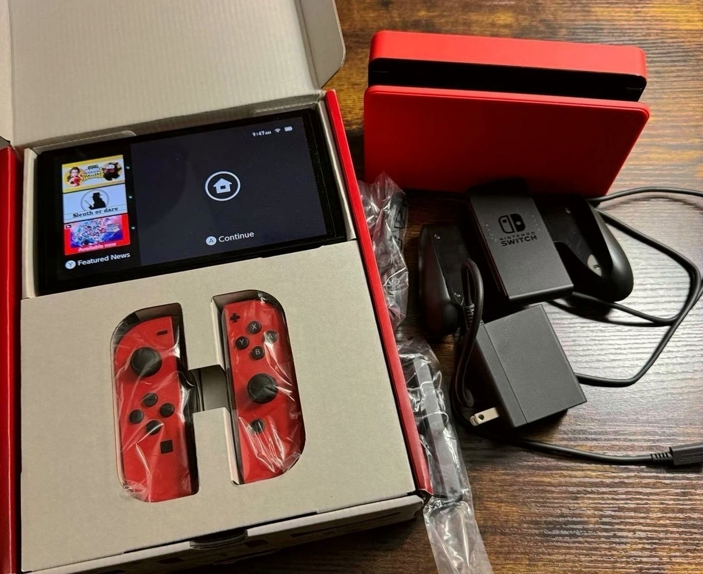 Nintendo Switch OLED 2T66 Mario Red Edition - Used