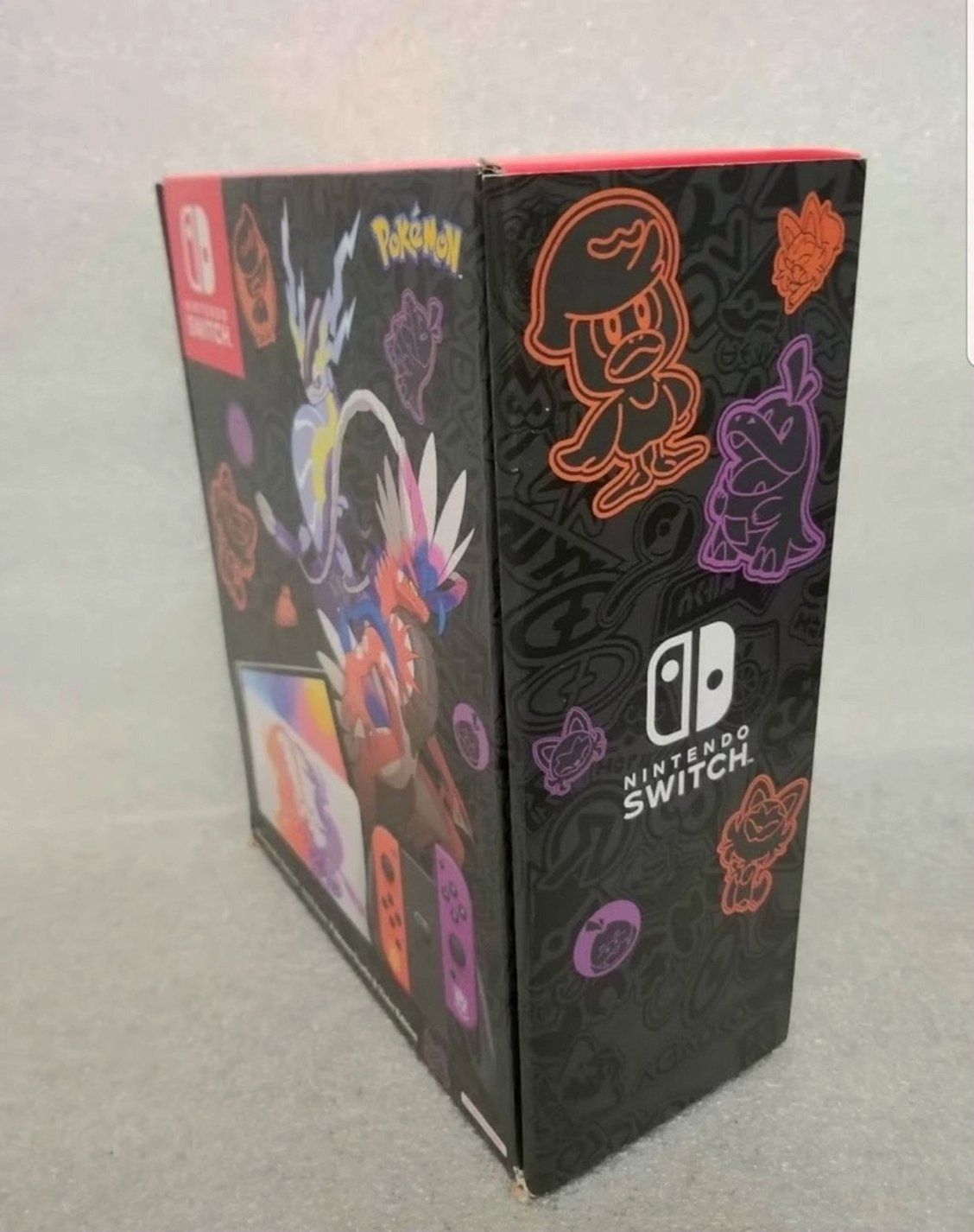 Nintendo Switch OLED Pokemon Scarlet & Violet Special Edition 64GB Used image 3