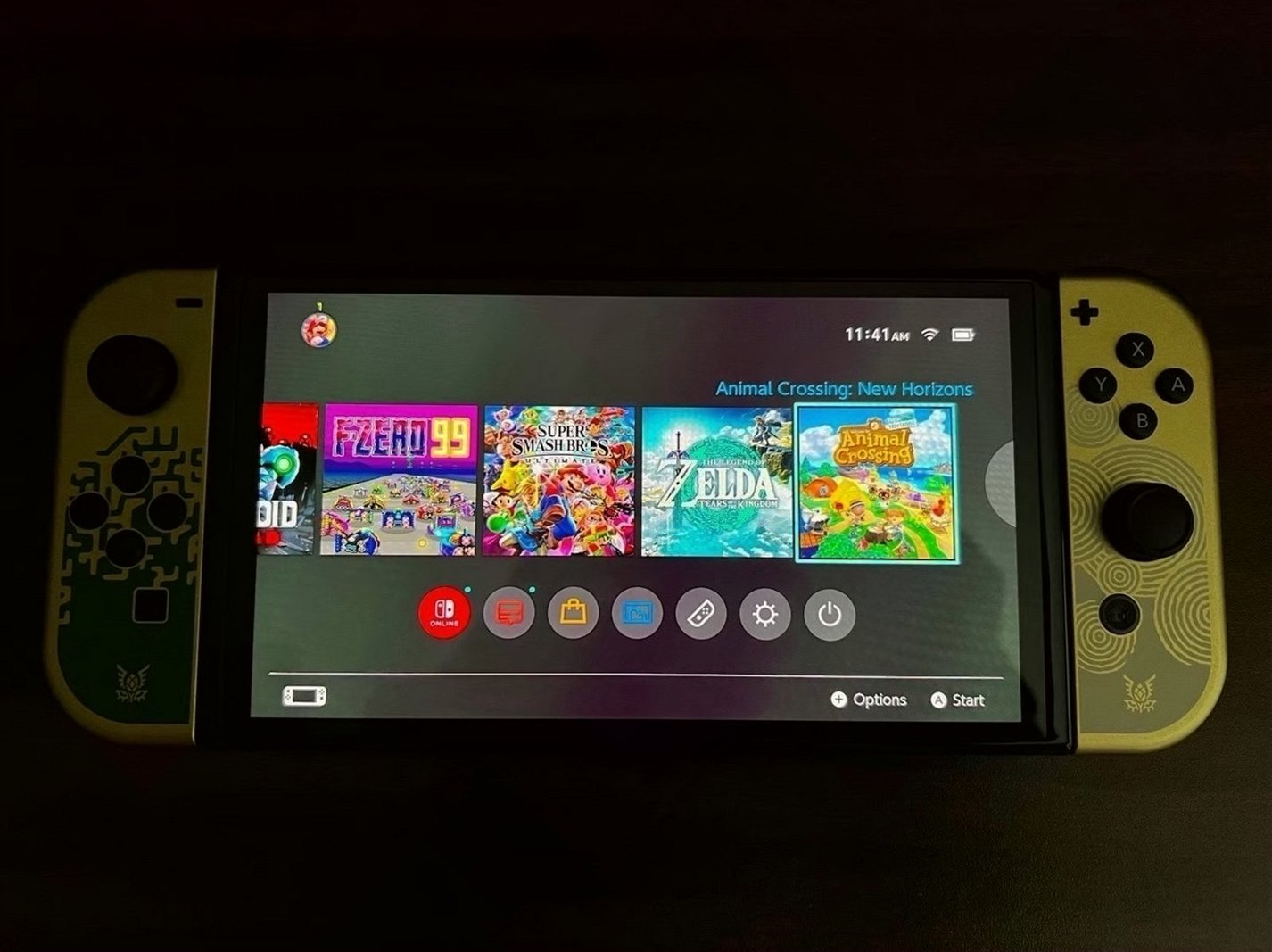 Nintendo Zelda TOTK Switch OLED Console CIB - Used image 5