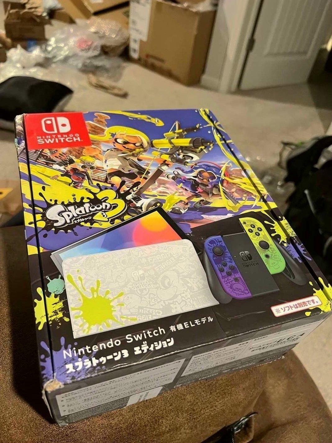 Nintendo Switch OLED Splatoon Edition 3L53 - Used