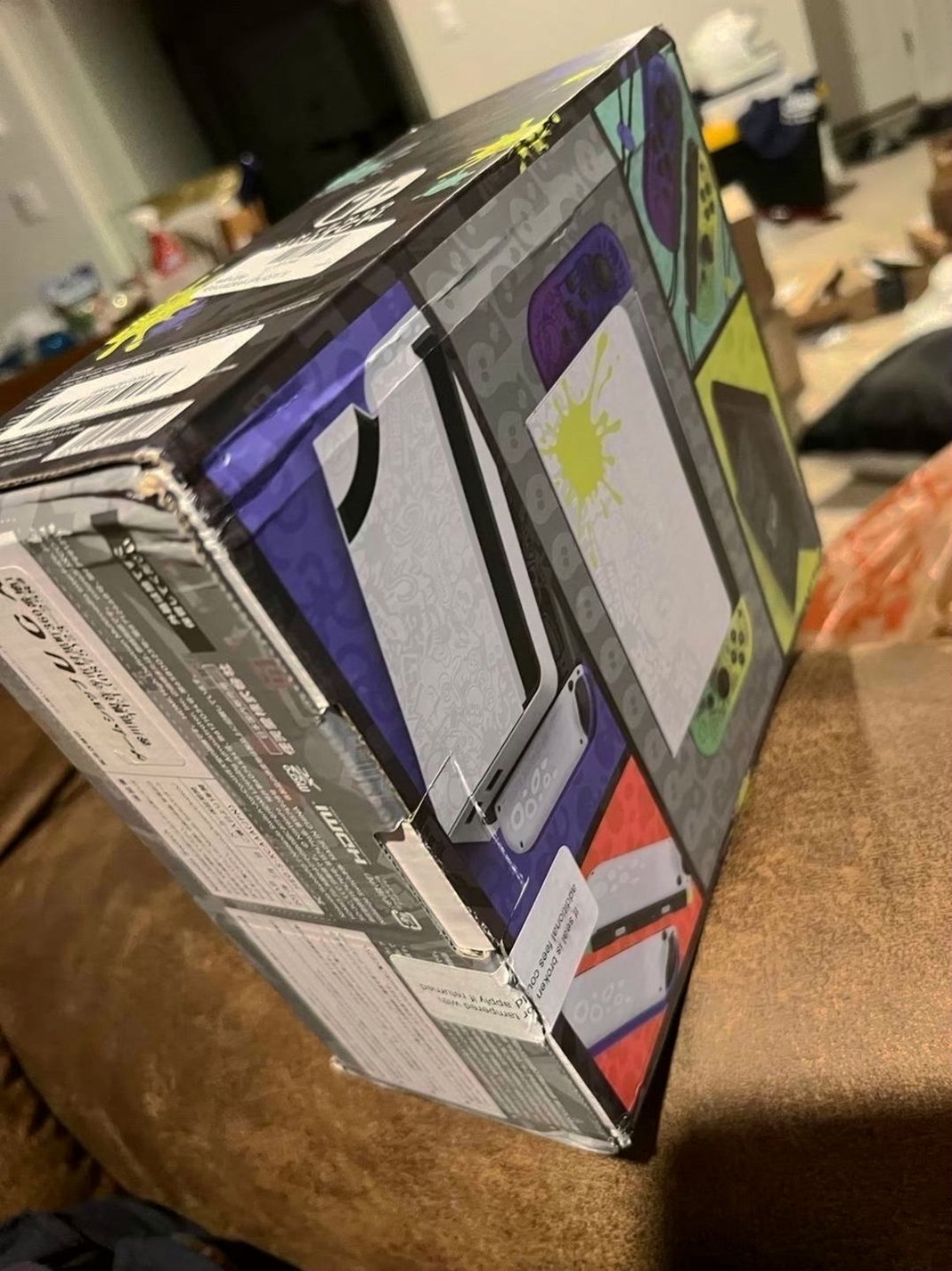 Nintendo Switch OLED Splatoon Edition 3L53 - Used image 2