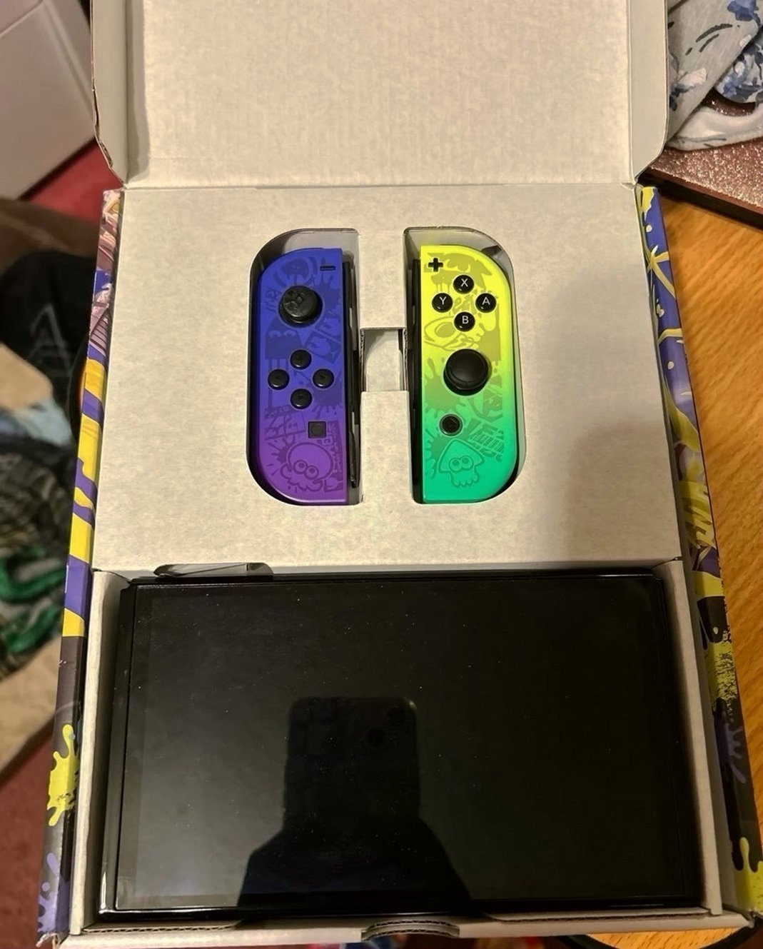 Nintendo Switch OLED Splatoon Edition - Used image 3