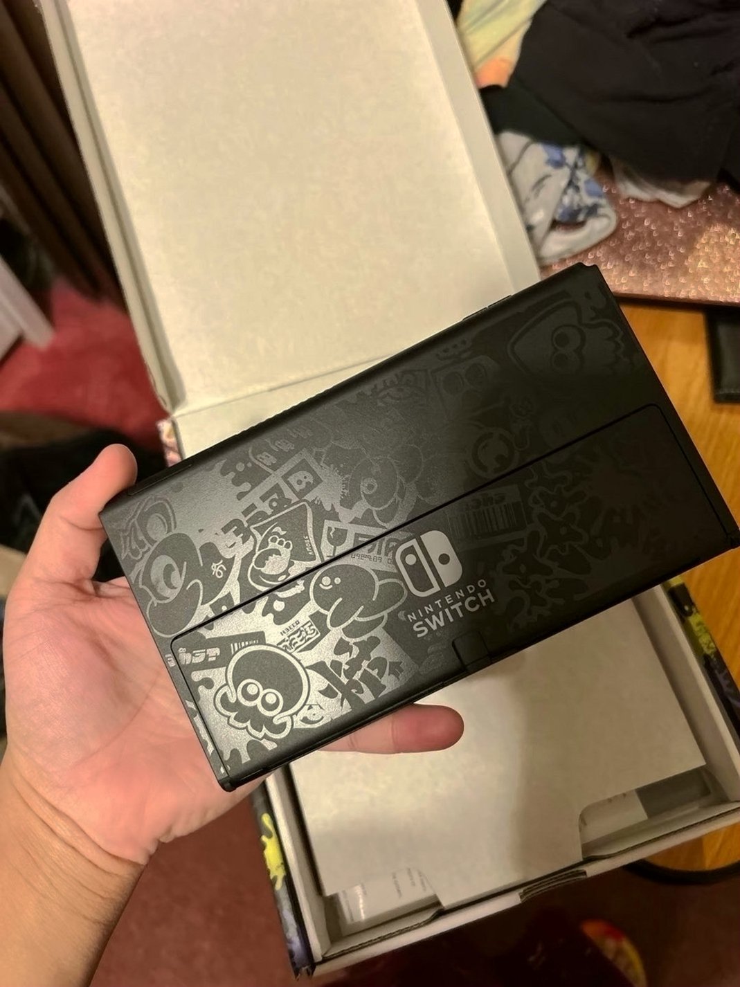 Nintendo Switch OLED Splatoon Edition - Used image 4