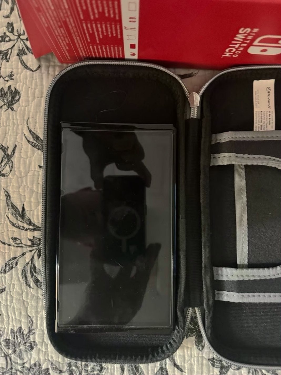 Nintendo Switch OLED Console 2B15 with Extra Joycons and NYXI Switch Controller - Used image 2