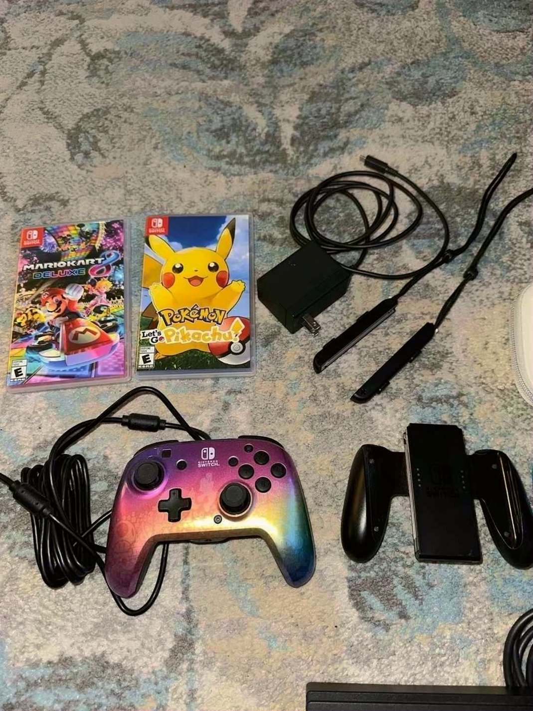 Nintendo Switch OLED Full Set Console with Accessories - Used image 2