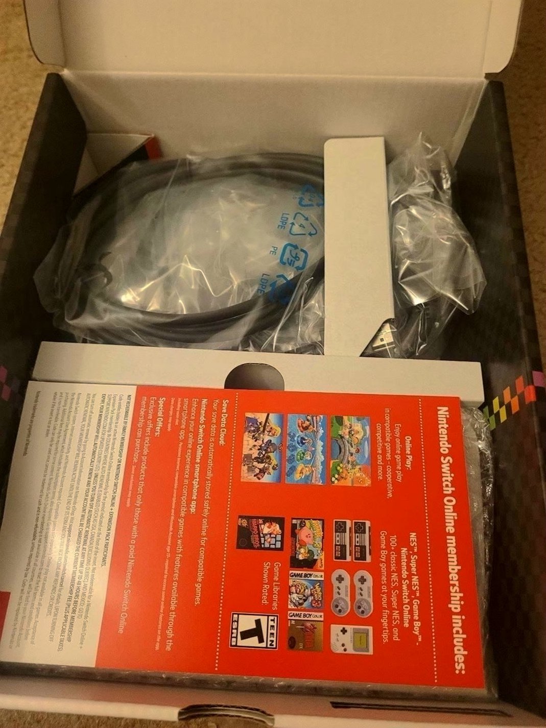 Nintendo Switch OLED Mario Kart Edition Unlocked - Used image 5