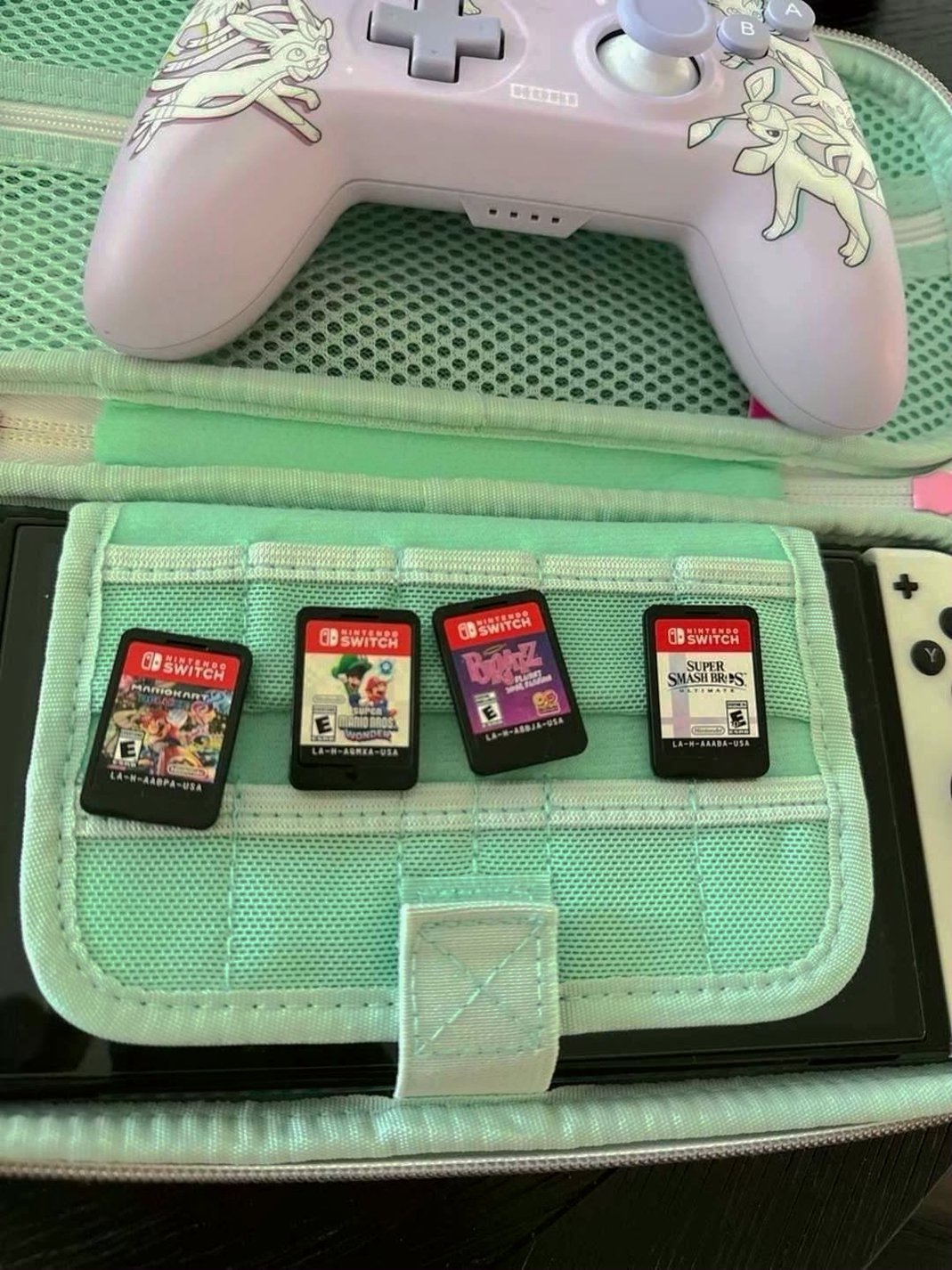 Nintendo Switch OLED Bundle 1P77 - Used image 2