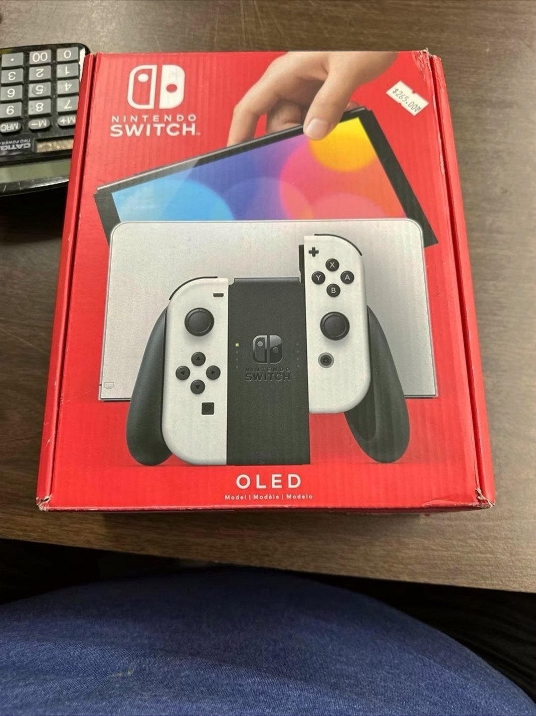 Nintendo Switch OLED White Joy-Con - Used