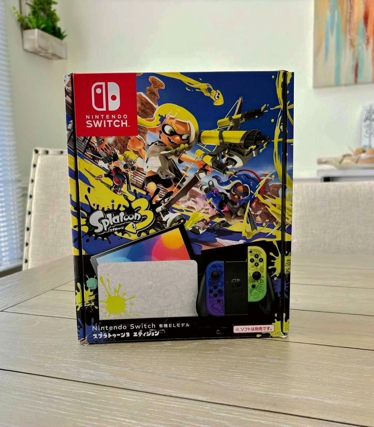 Nintendo Switch OLED Model Splatoon 3 Special Edition - Used