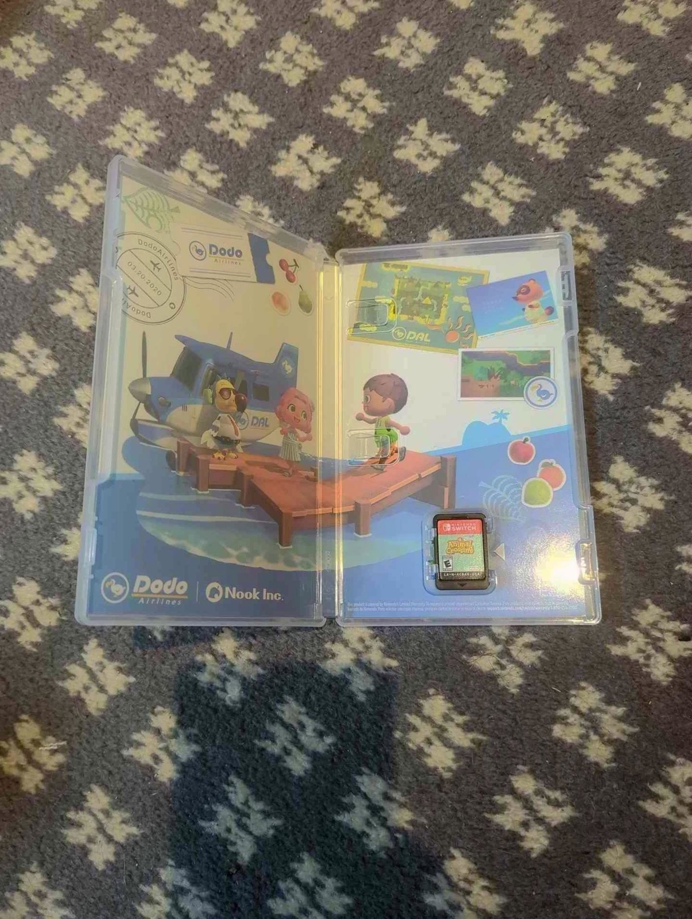Nintendo Switch OLED with Animal Crossing 5G22 - Used image 2