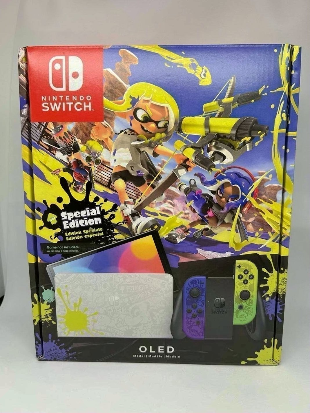 Nintendo Switch OLED Splatoon 3 Special Edition - Used