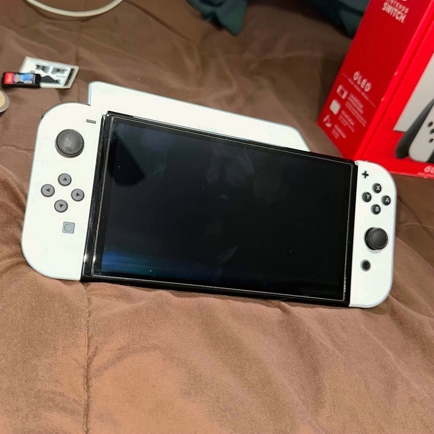 Nintendo Switch OLED 5B39 with Accessories - Used image 3