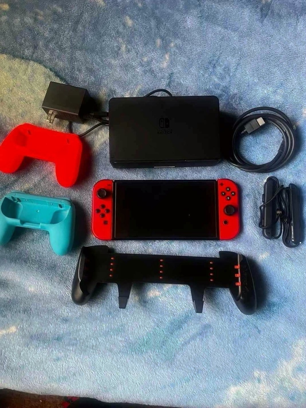 Nintendo Switch OLED 256GB Red/Blue Used