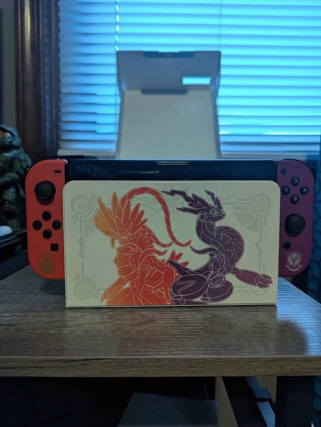 Nintendo Pokemon Scarlet and Violet Switch OLED Bundle Unlocked - Used image 4