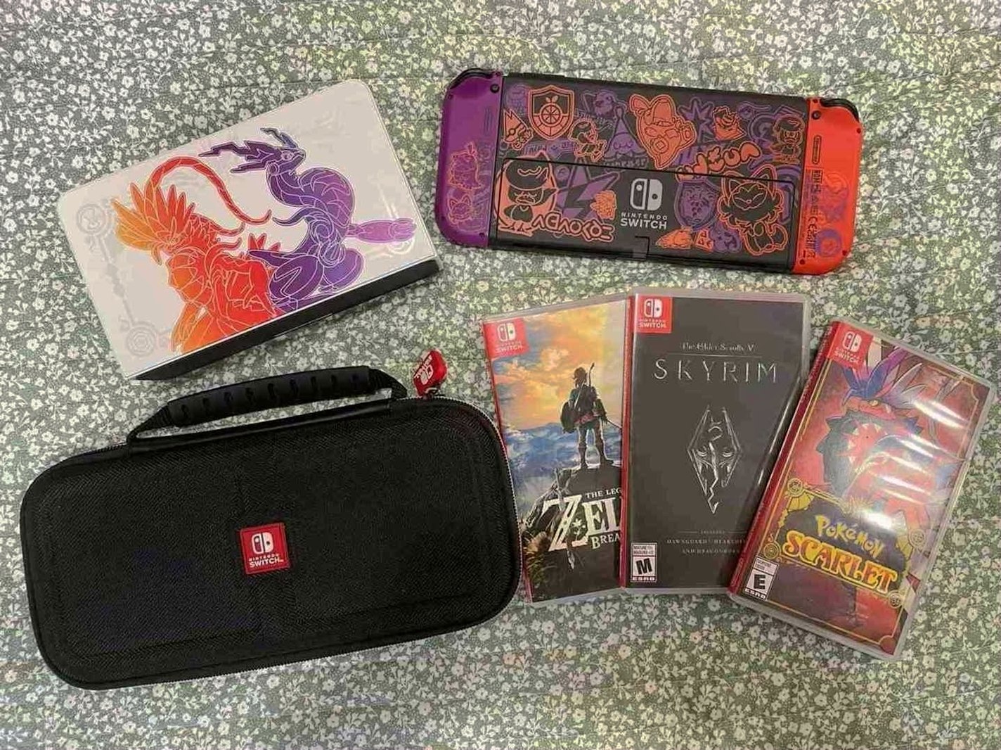 Nintendo Switch OLED Model Scarlet & Violet Used