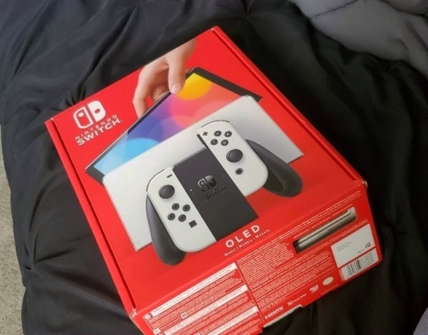 Nintendo Switch OLED 8G11 with Gengar Silicon Case - Used image 3