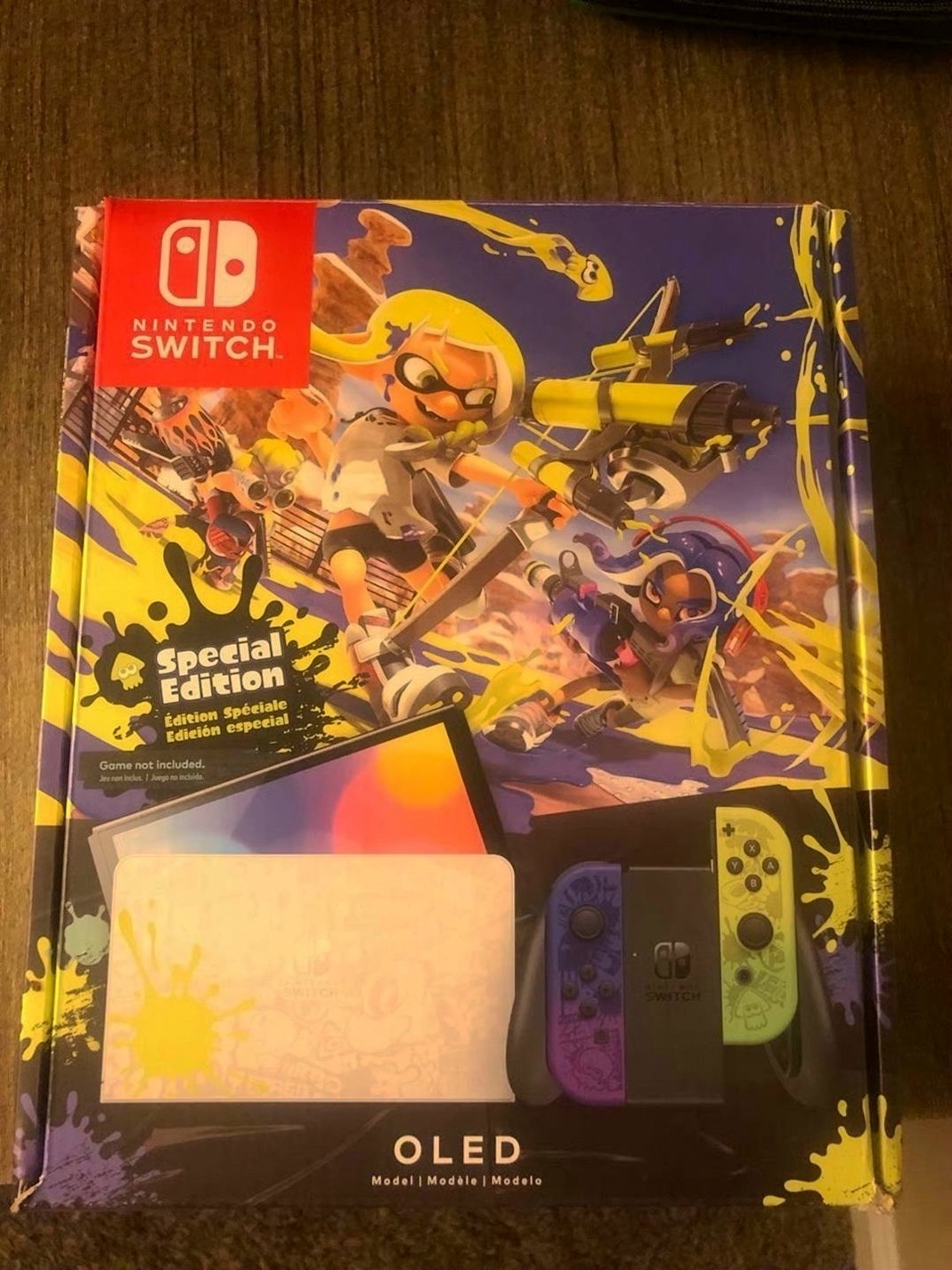 Nintendo Switch OLED Splatoon 3 Edition 2X96 - Used