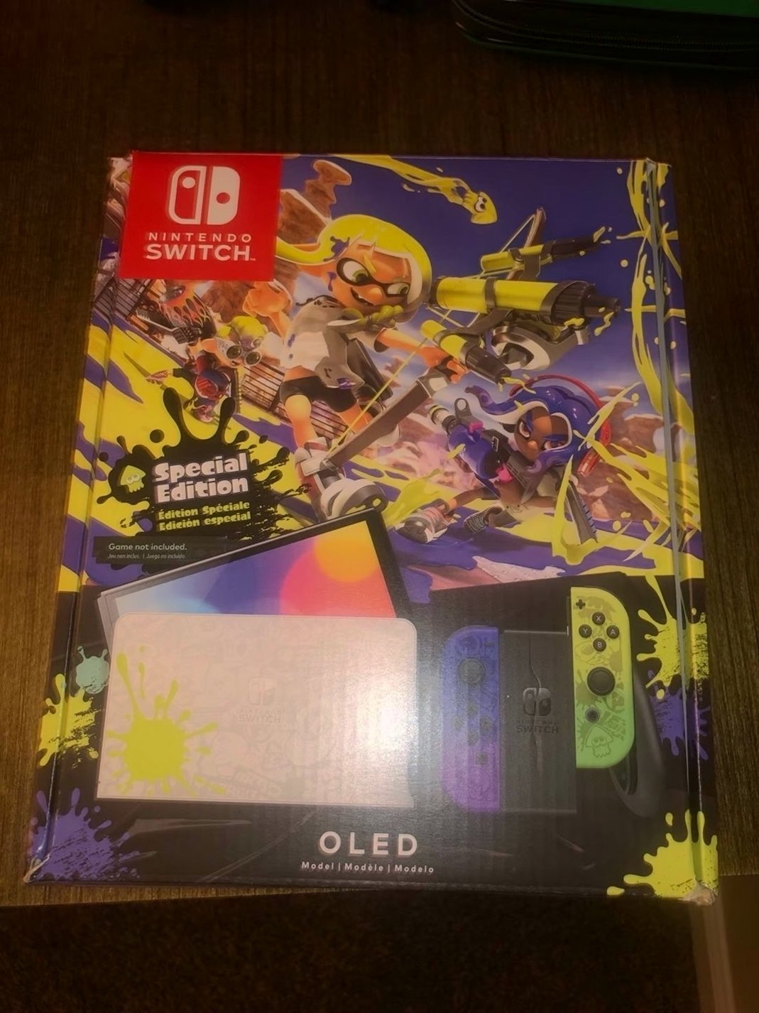 Nintendo Switch OLED Splatoon 3 Edition 2X96 - Used image 2
