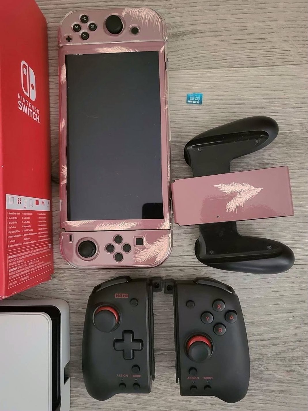 Nintendo Switch OLED 512GB Black - Used image 2