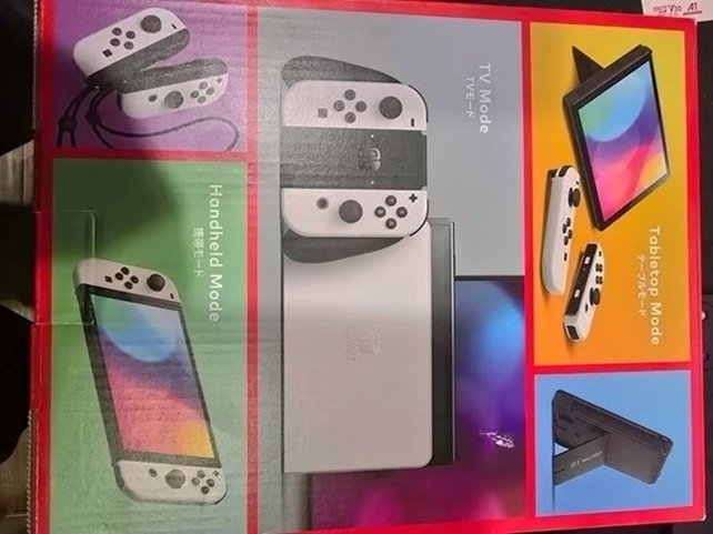 Nintendo Switch OLED 512GB White - Used image 4