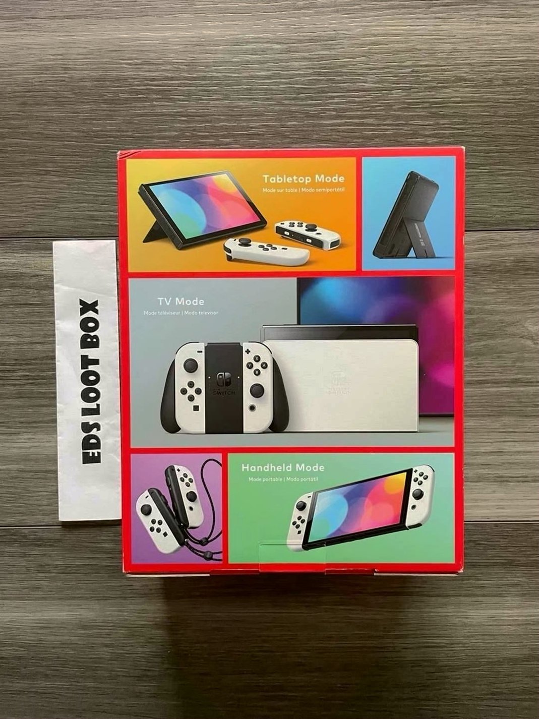 Nintendo Switch OLED White Unlocked - Used image 2