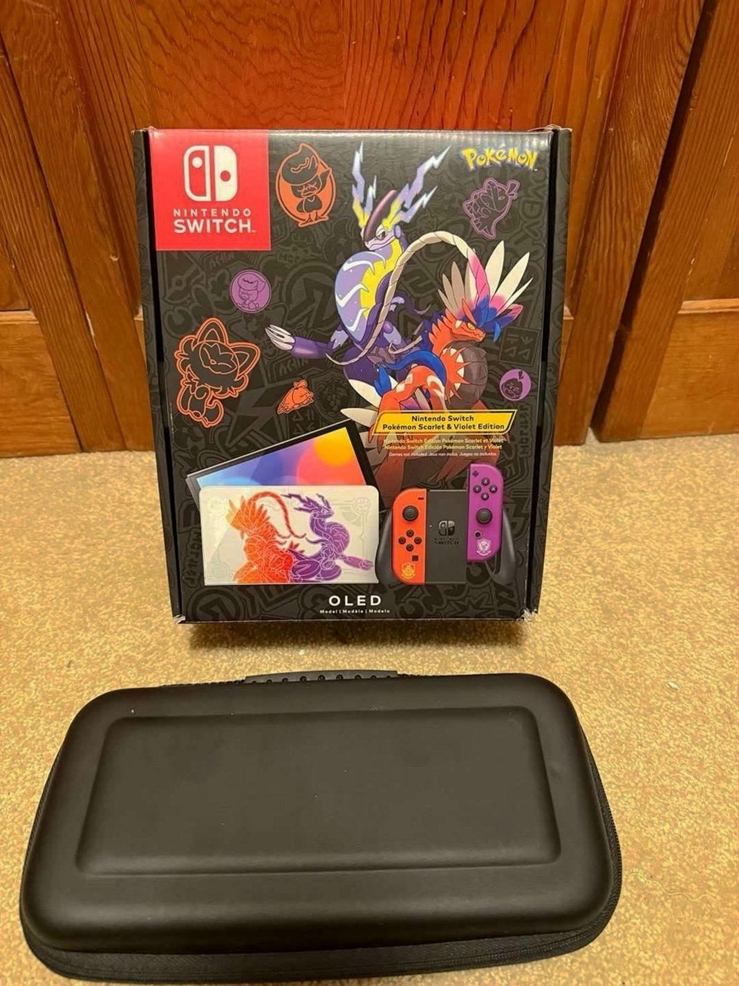 Nintendo Switch OLED Pokemon Scarlet and Violet Edition Used