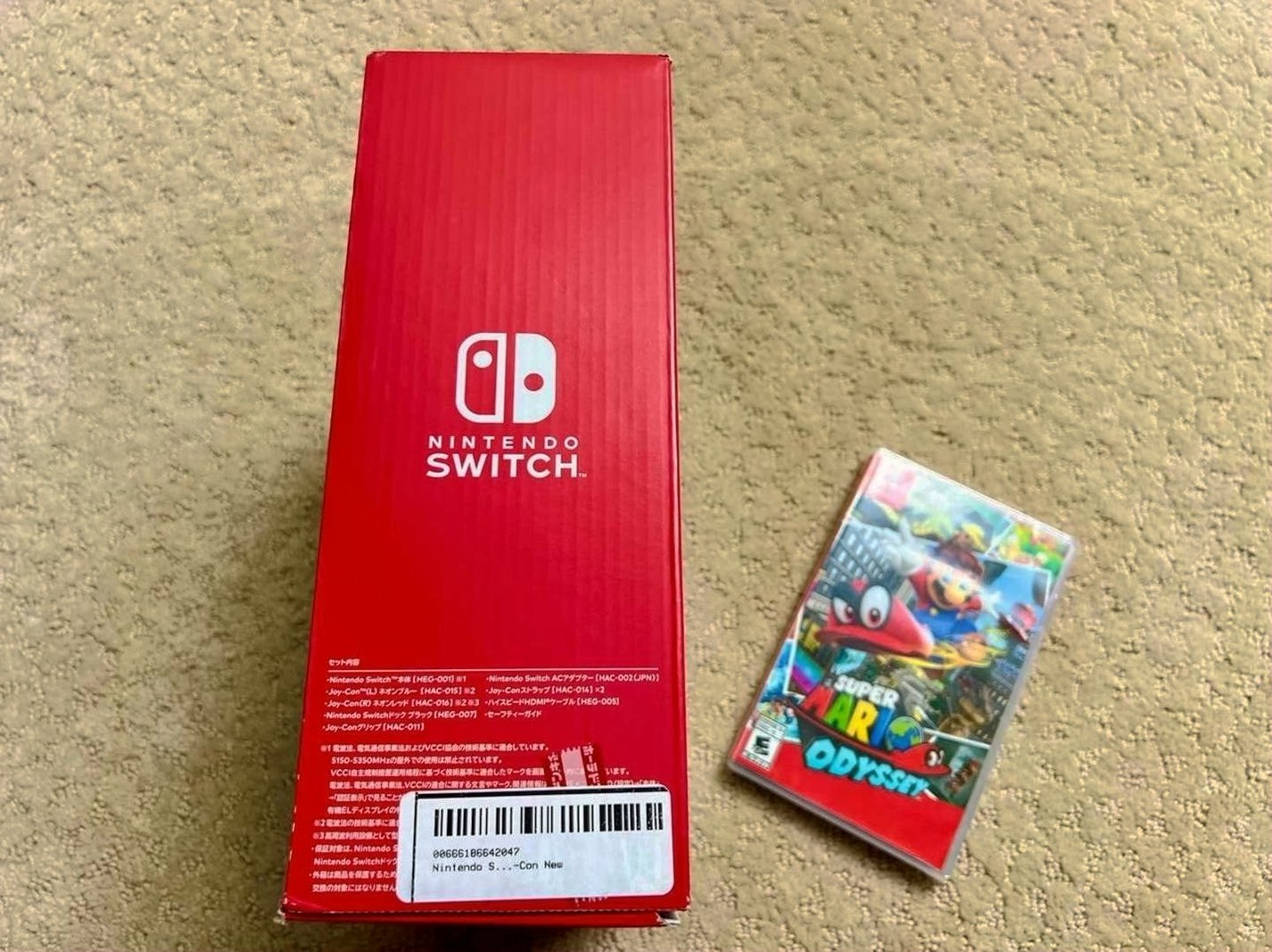 Nintendo Switch OLED Model 9P79 Super Mario Odyssey - Used image 2