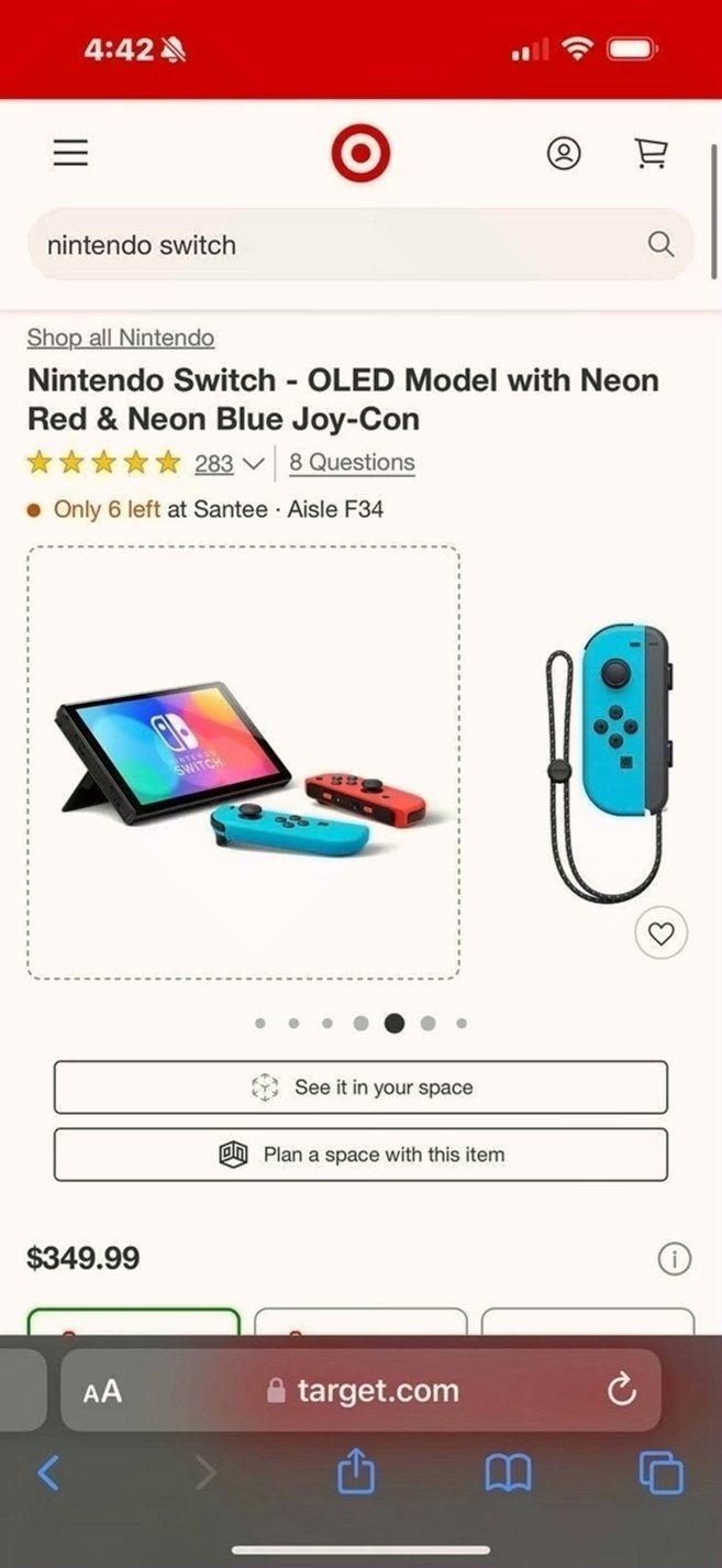 Nintendo Switch OLED 2V81 - Used image 4