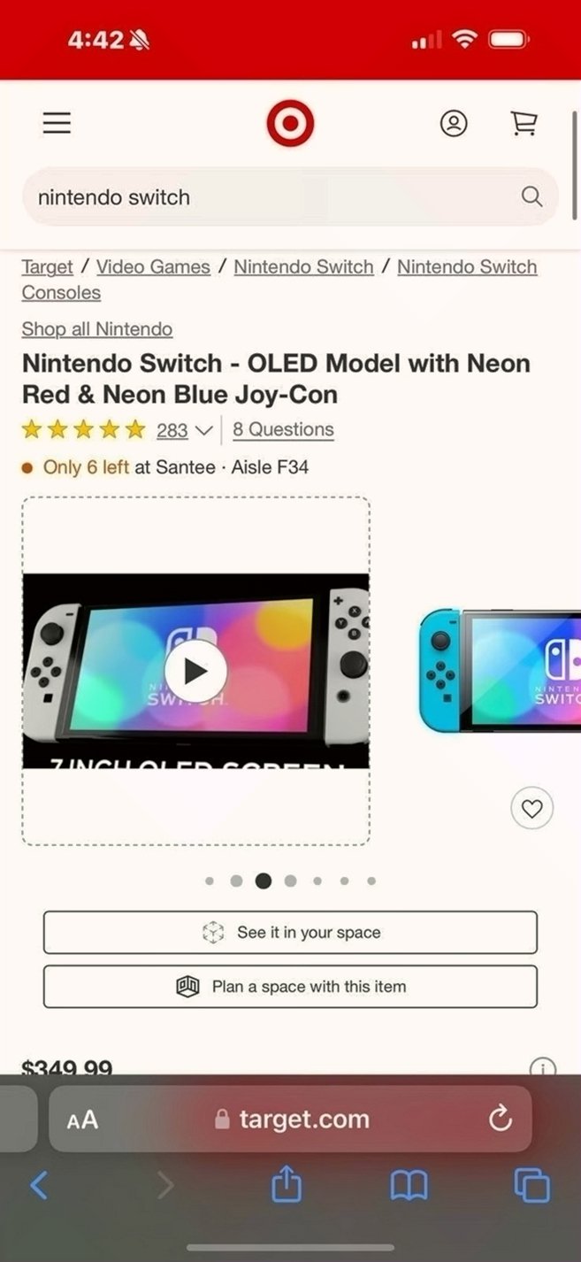 Nintendo Switch OLED 2V81 - Used image 5
