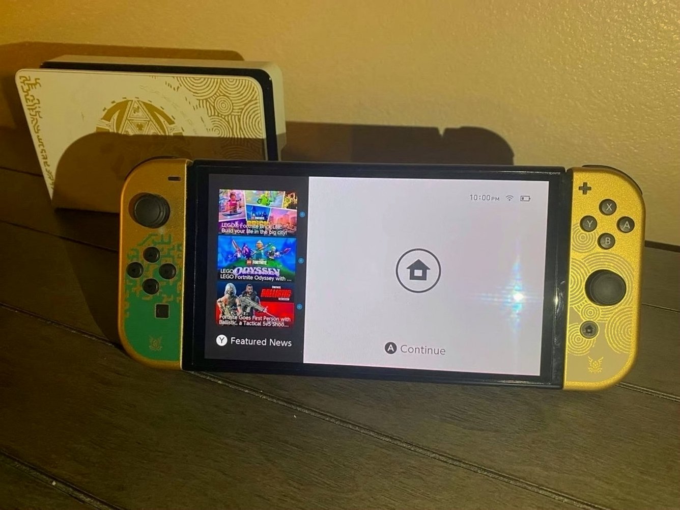 Nintendo OLED Switch Legend of Zelda Edition Used