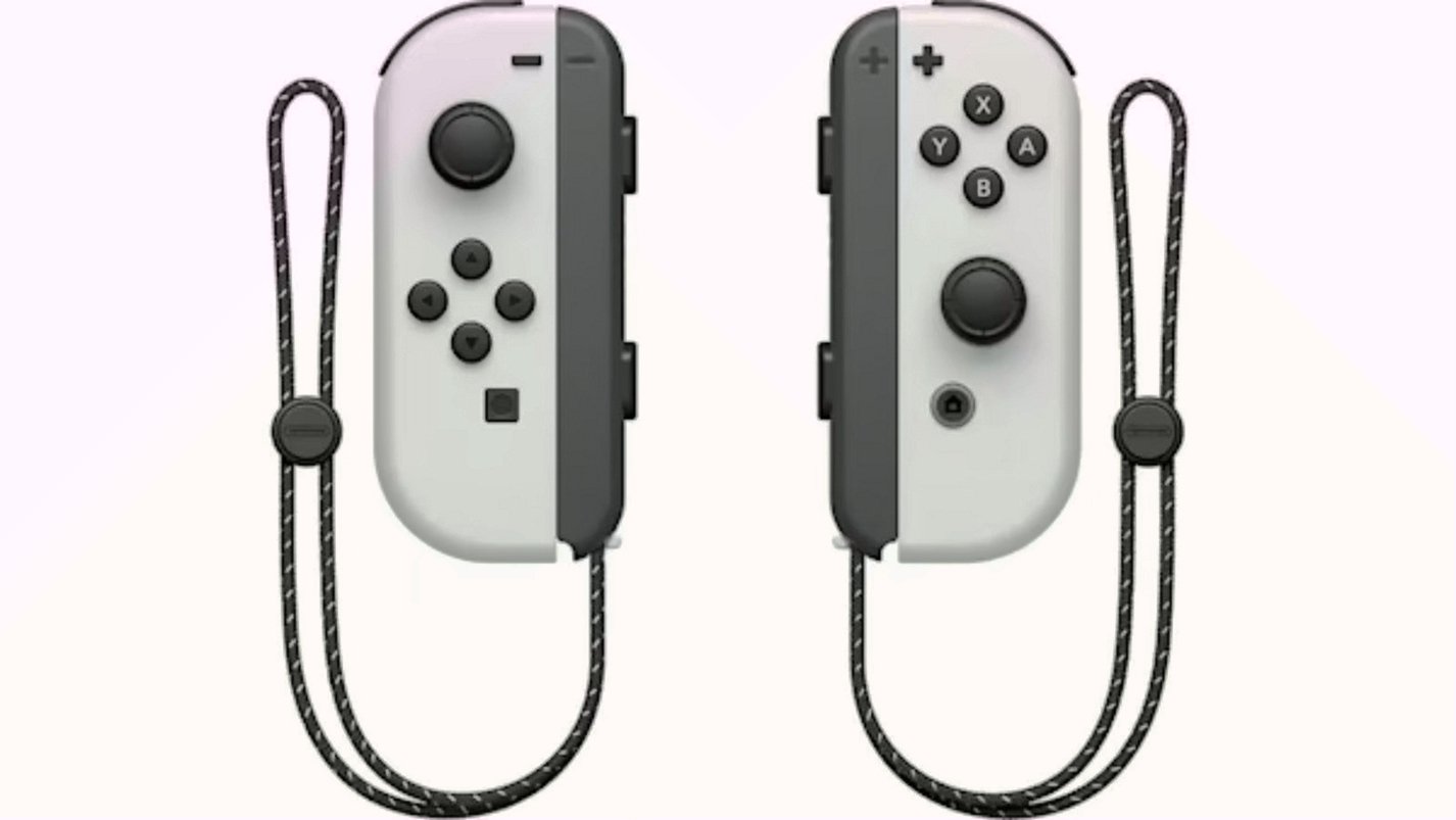 Nintendo Switch OLED Model White Set 8M28 - Used image 4