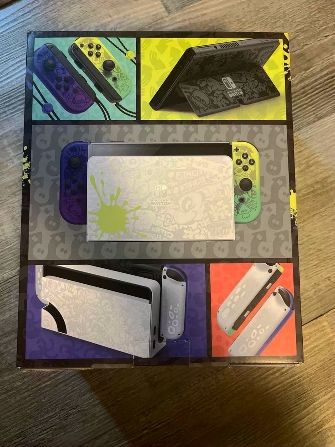 Nintendo Switch OLED Splatoon 3 Unlocked - Used image 3