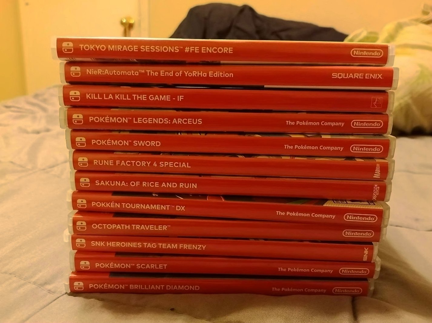 Nintendo Switch OLED Console Unlocked 28 Games Used image 4