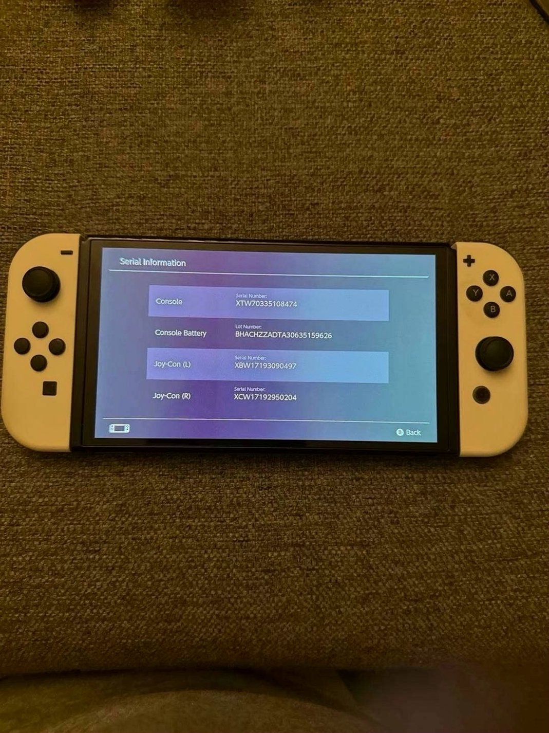 Nintendo Switch OLED 7N19 Unlocked - Used image 2