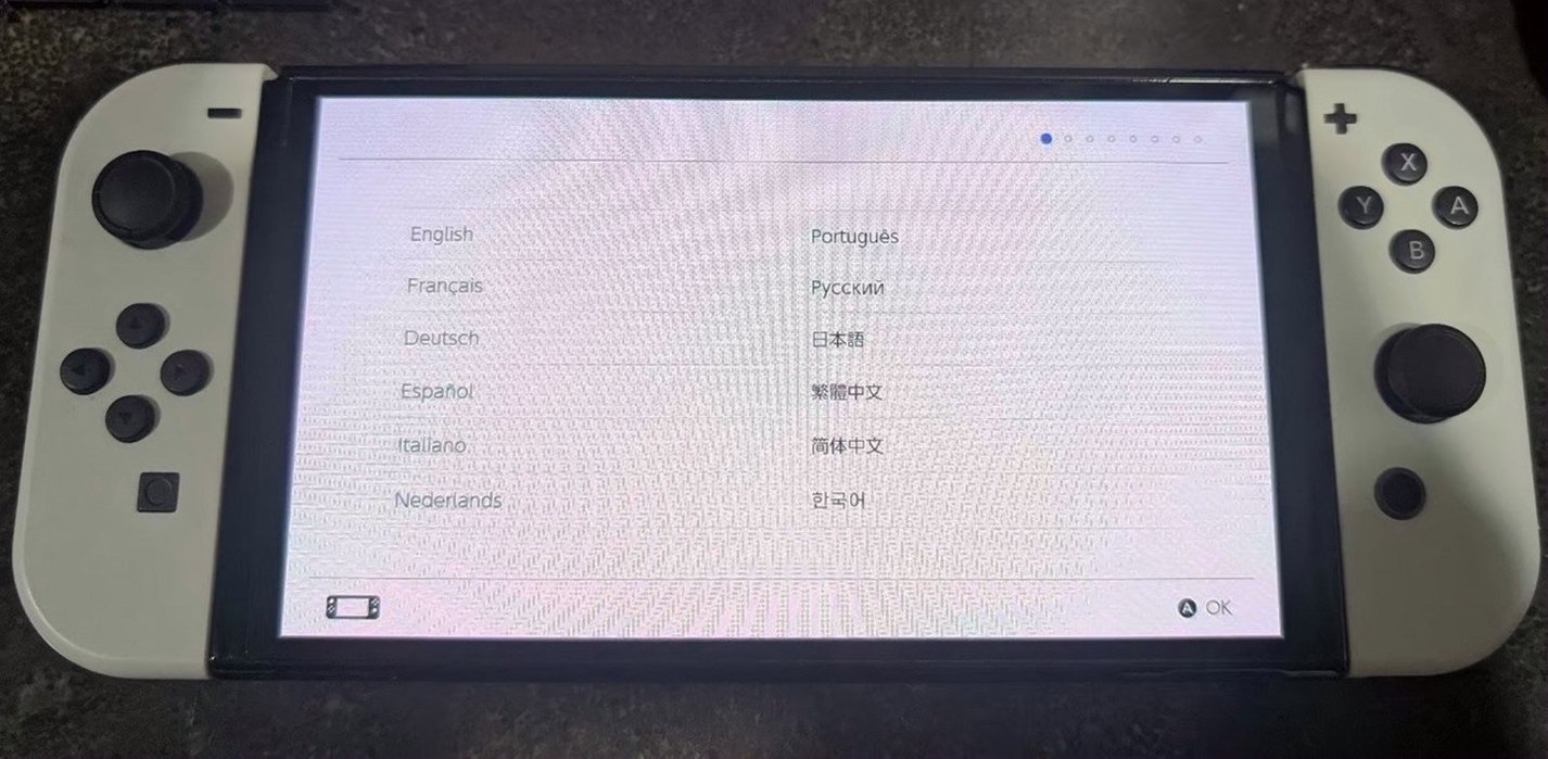 Nintendo Switch OLED 64GB Unlocked - Used image 2