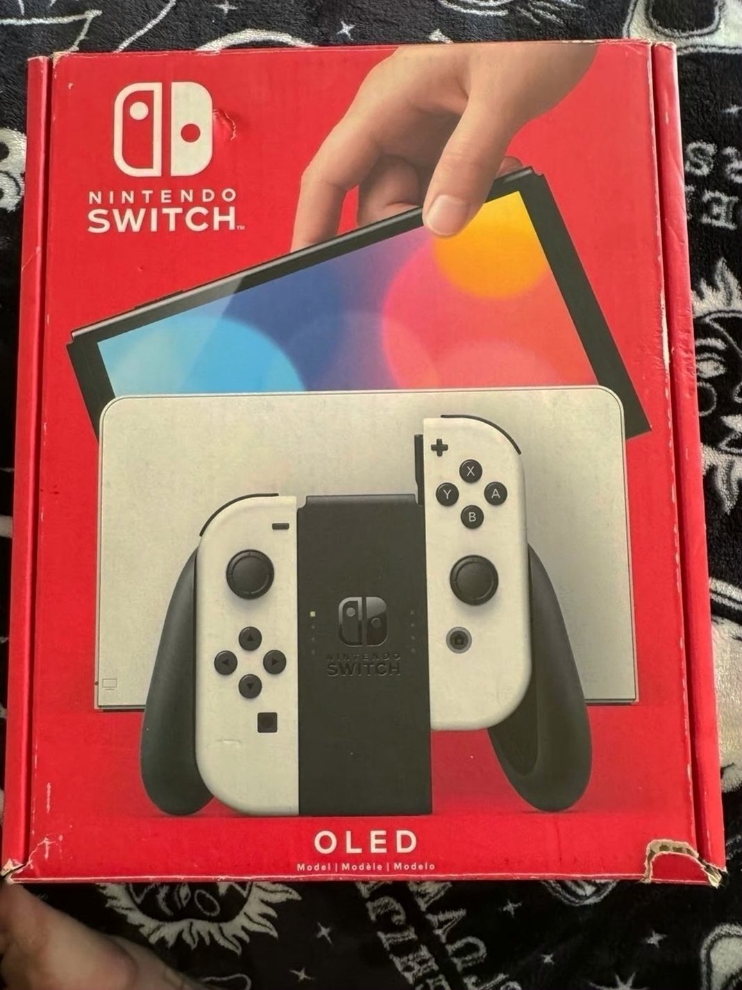 Nintendo Switch Console OLED 3M51 with Mario Party Superstars - Used