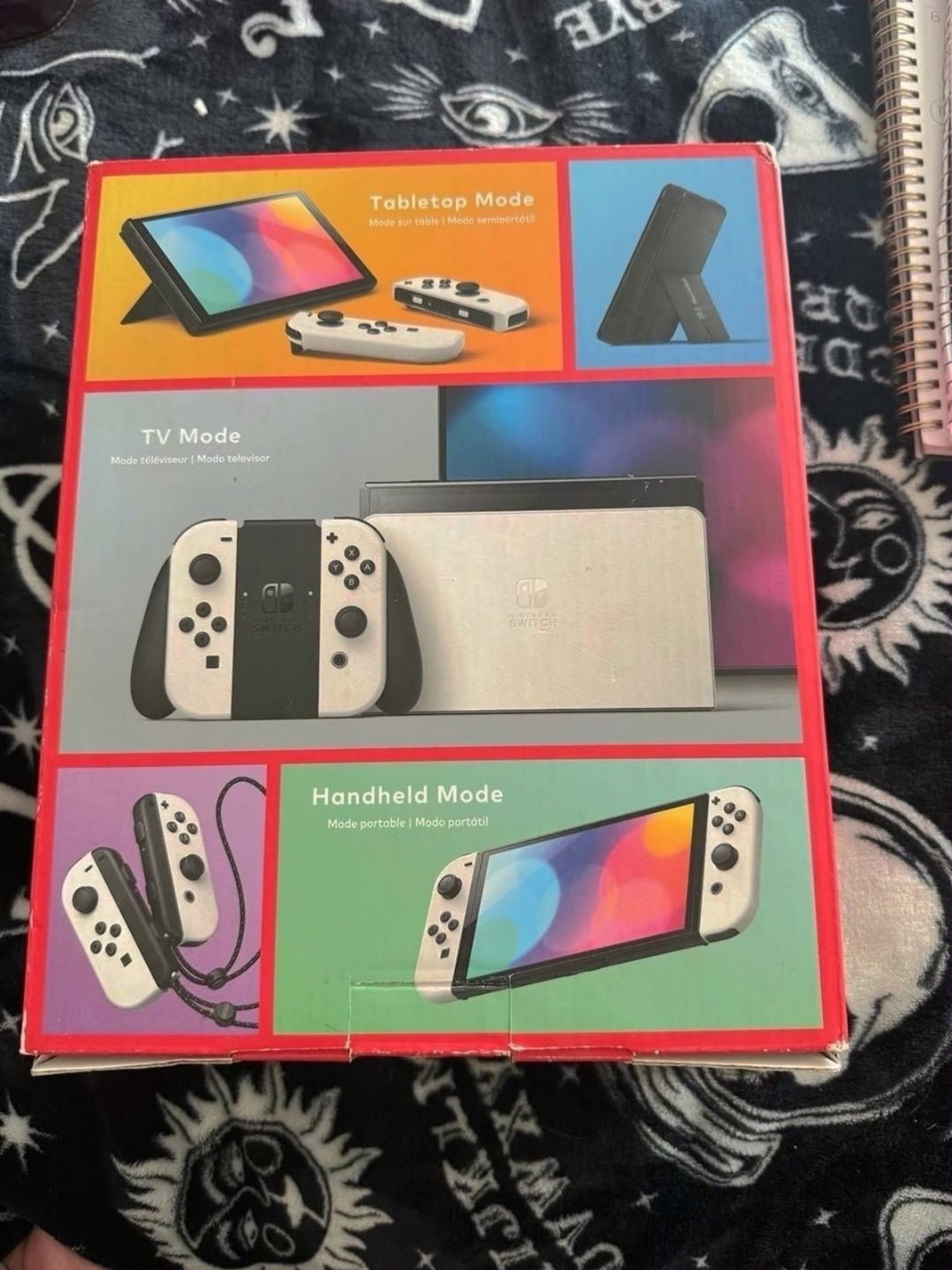 Nintendo Switch Console OLED 3M51 with Mario Party Superstars - Used image 3